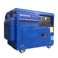 Super silencieux petit monophasie 7KVA 8KVA 10KVA 15KVA 12V DC POWER DIESEL Générateur portable sur roues sur roues